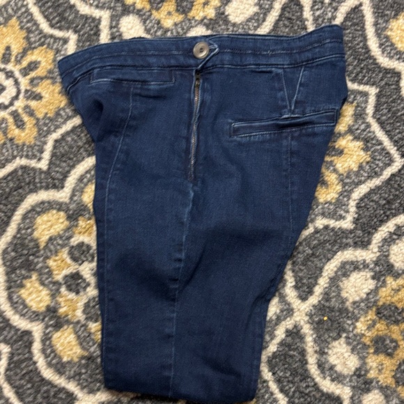 Pilcro and the Letterpress Anthropologie Dark Blue Skinny Jeans - Picture 2 of 8